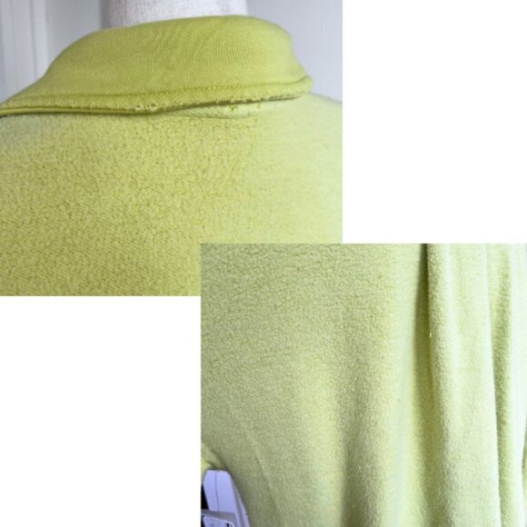 FREE PEOPLE Light Lime Green Ruby Shirt Jacket Shacket Size M - Picture 14 of 14